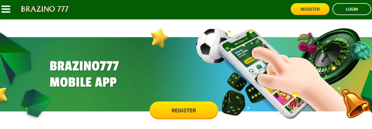 Brazino777 Casino app