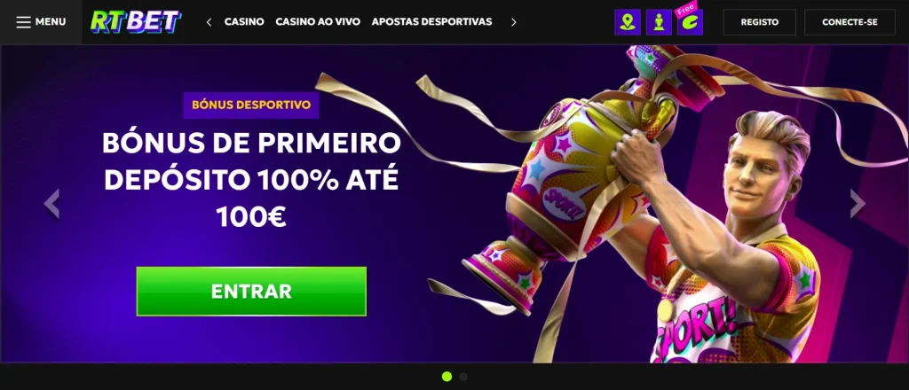 RTBet página inicial