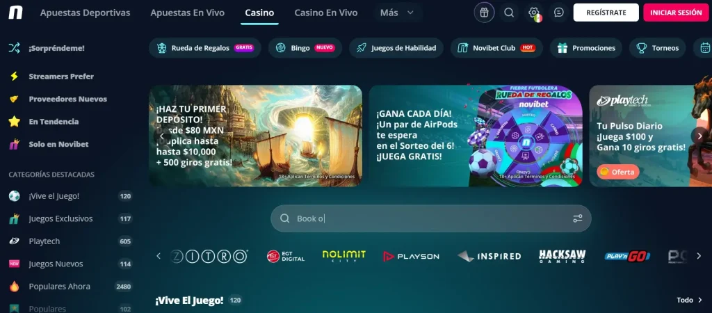 Casino Novibet Mexico