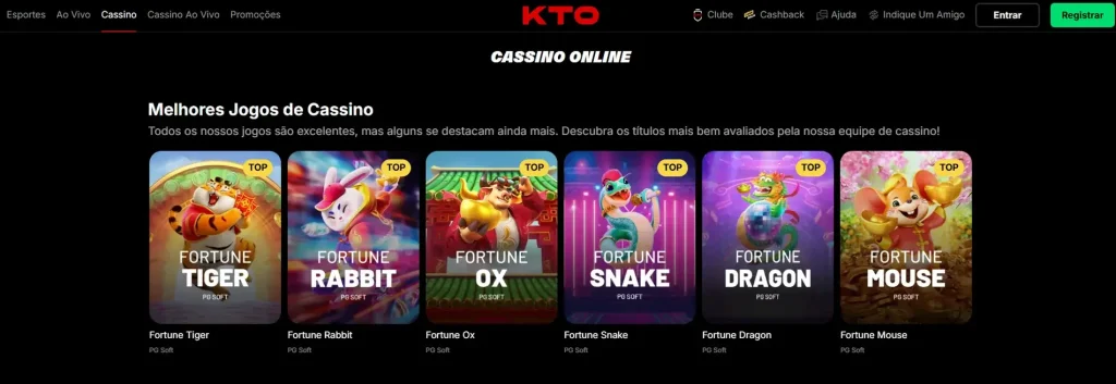 KTO online cassino